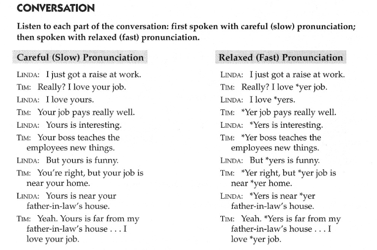 Pronunciation 2